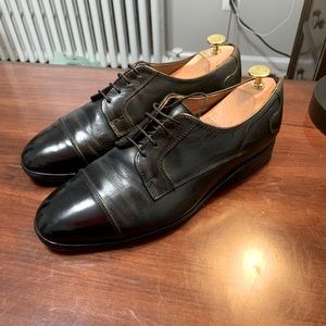 Allen Edmond Black Cap Tow Oxford